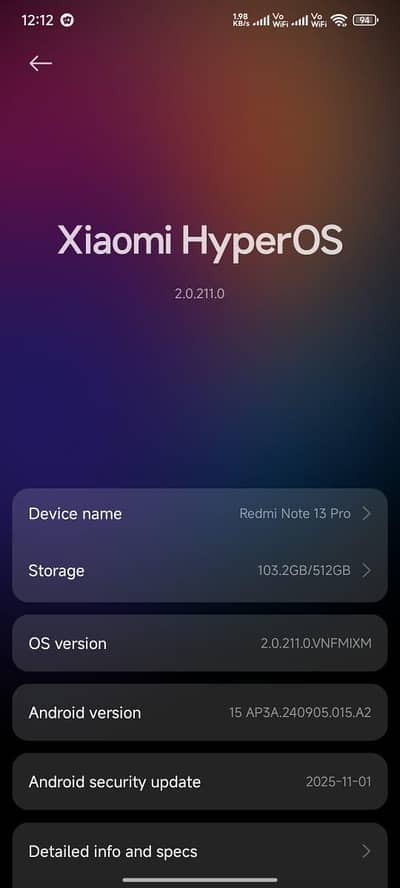 ram 8+4.  storage 512GB