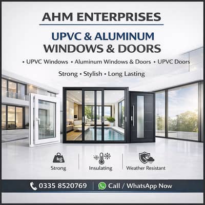 UPVC Windows Doors Glass Fabricator & Installer,UPVC Windows Doors