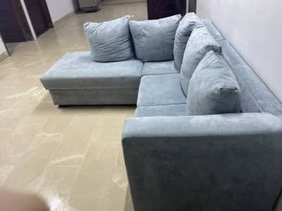 L shaped sofa