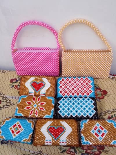Hand bags beauty accessories Homemade new design  1500