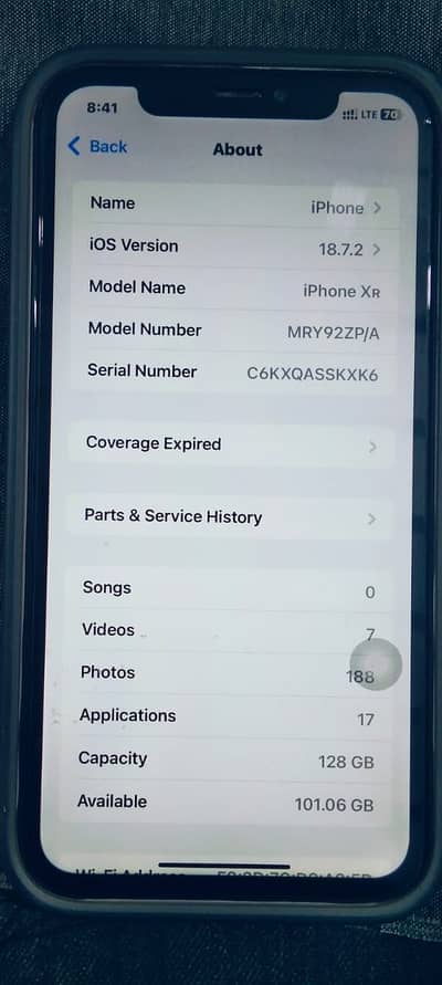 I phone xr pta aproved 128gb