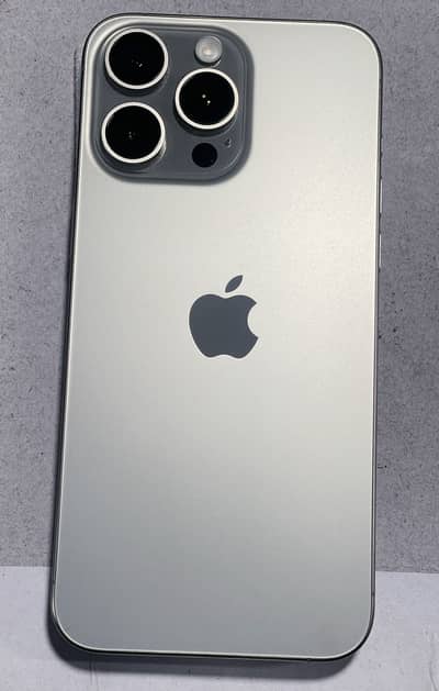 Iphone 15 pro max 256 PTA Physical plus Esim