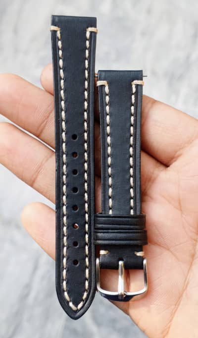 ORIGINAL HIRSCH LEATHER STRAP BRAND NEW ORIGINAL 18MM LEATHER STRAP