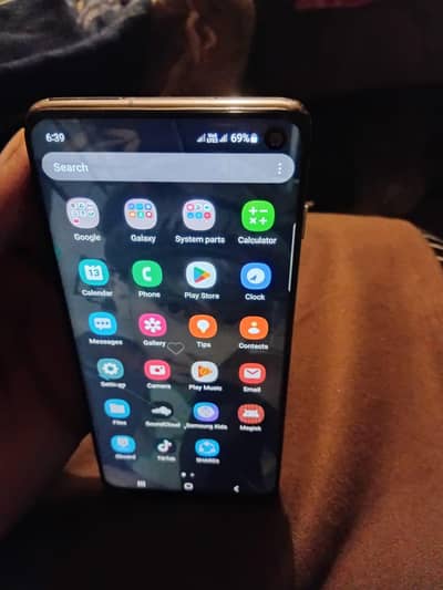 Samsung S10 pta prof 8 ram 128gp