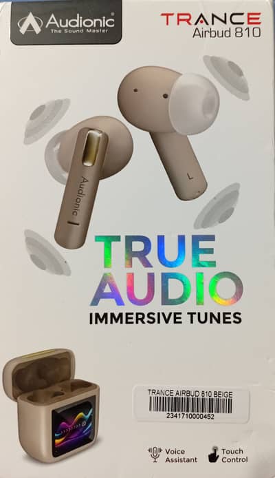 Audionic Trance 810 Airbuds – Powerful Sound With Colorful Display|New