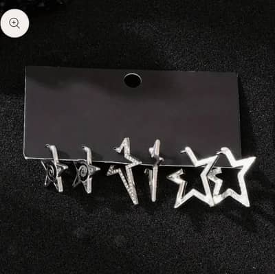 set of star earings