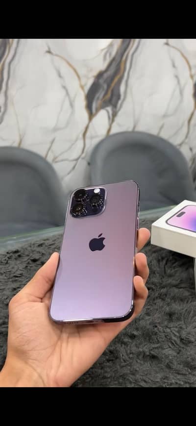 I phone 14 pro max jv 256gb