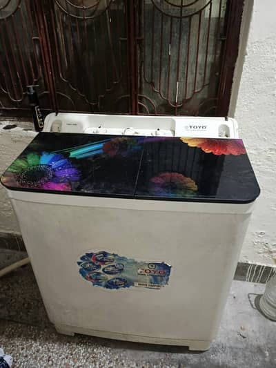 Family Used Toyo Heavy Duty Washing Machine + Dryer ++