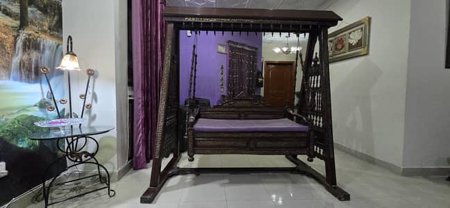 pure chinyoti wood decorative Swing