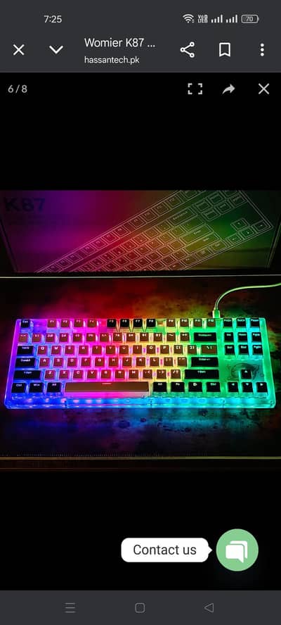 WOMIER K87 COSMIC EDITION  # USED