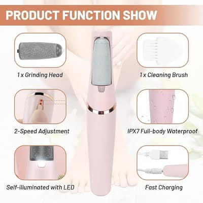 Rechargeable Pedi Callus Professional Pedicure D£ad Skin Removal