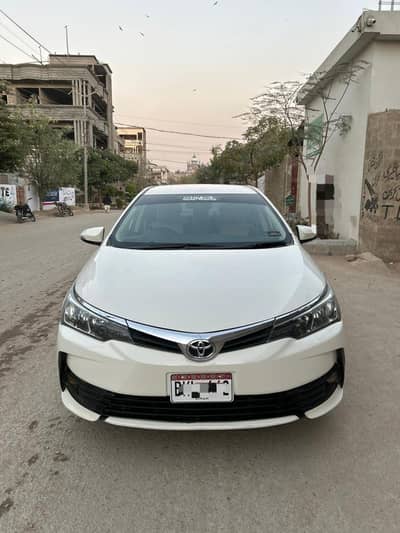 Toyota Corolla Gli 2017- 18 Geniune condition