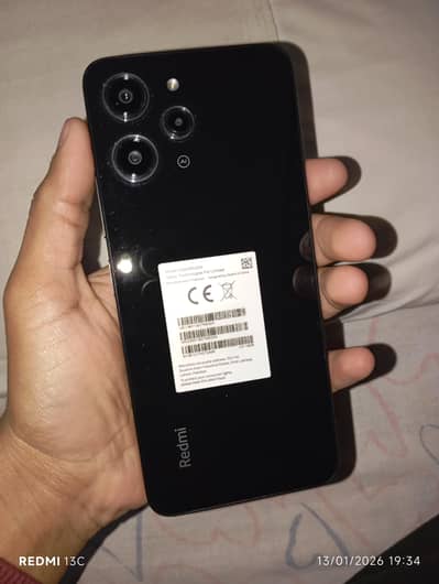 REDMI 12 MIDNIGHT BLACK