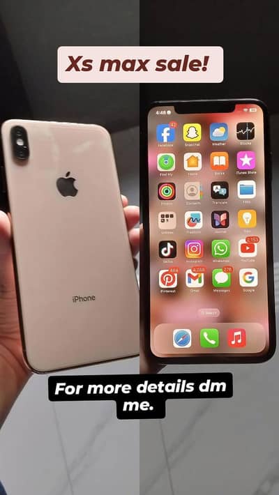 Xs max 256gb non pta