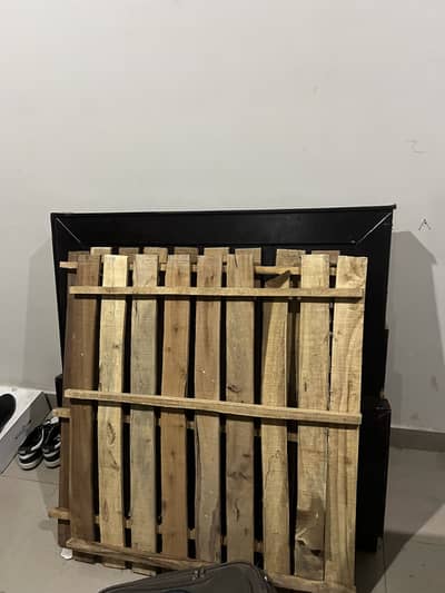 Single Bed - Wooden Single Bed for Hostel or Flat