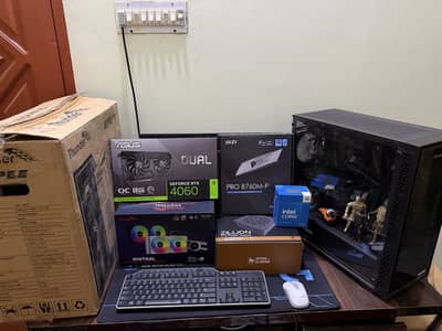 MSI PC INTERL CORE I5 14400f 14gen DRR5 56hz  Nvidia Rtx 4060 8gb