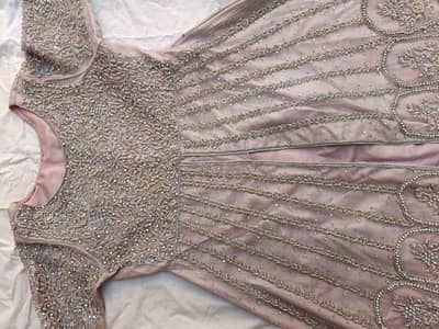 Bridal Maxi + Lehnga  Lailac Colour