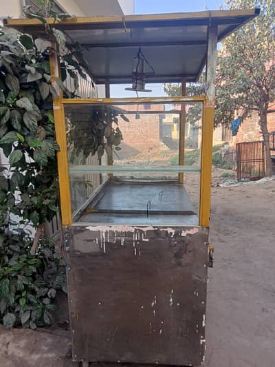 A To z Burger Saman with 7feet hight counter for sale in 130,000.