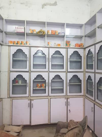 medical store and racks