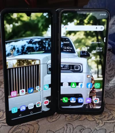 (PTA official approved) LG VThinq 5g with Dual Screen case