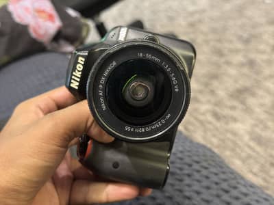 Nikon d3300 with kit lens