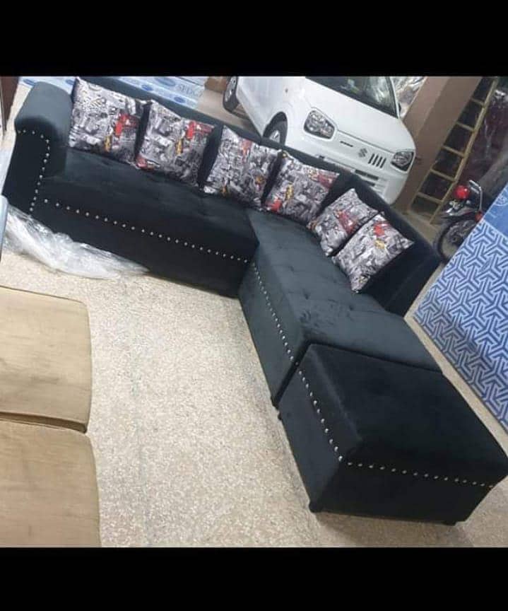 L shape/ corner Sofa Set 10