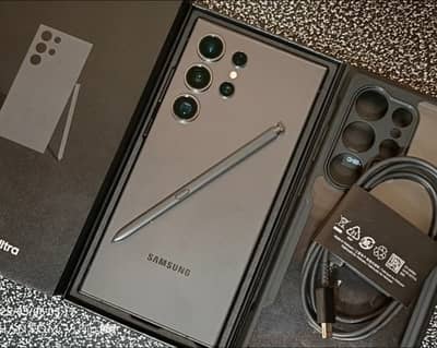 Sumsung s24 ultra 12 512gb PTA approved complete box