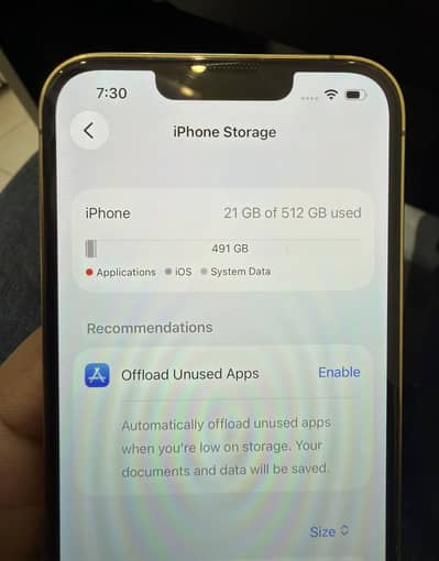 iPhone 13 Pro – Golden Color (512GB) Non-PTA JV For sale