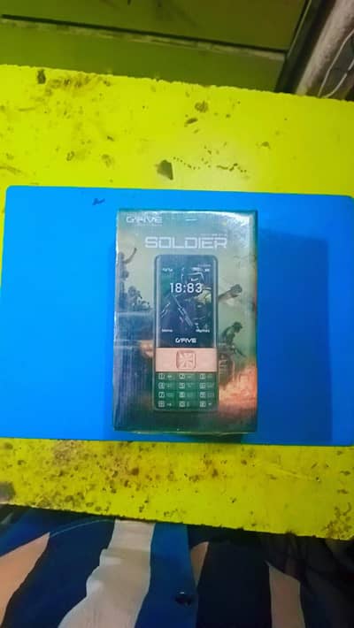 Gfive Soldier Keypad Mobile | Strong Battery | Loud Speaker. / PTA  ok