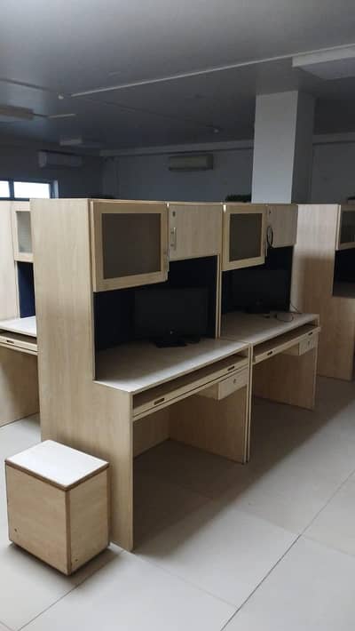 Wooden Workstation For Office