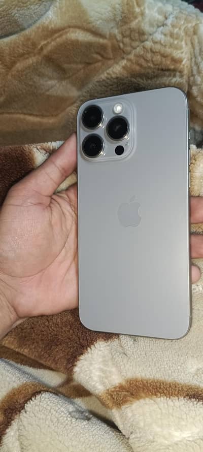 i phone 15 pro max jv natural tatinum 256gb