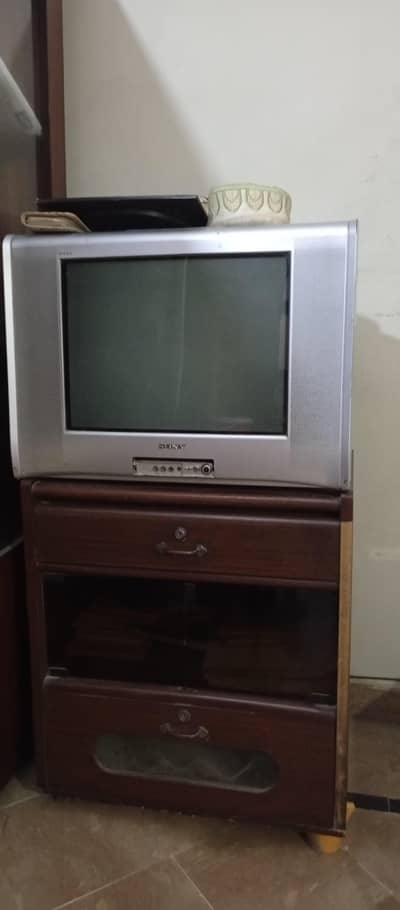7,000  Sony WEGA TV 21" For Sale & 40,000 Dawlance Refrigerator