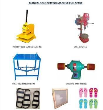 Chappal banane ki machine