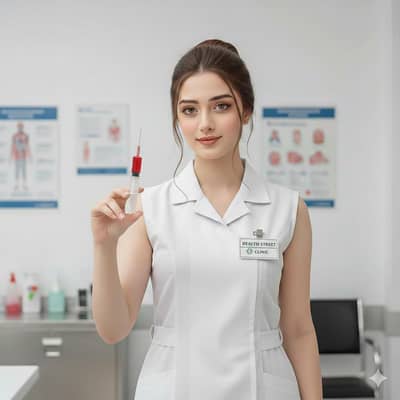 Hiring– Female Injection Specialists in health street clinic