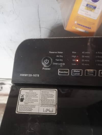 fully automatic washing machine