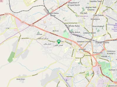 Upper poction available for rent in afsha colony near range road rwp