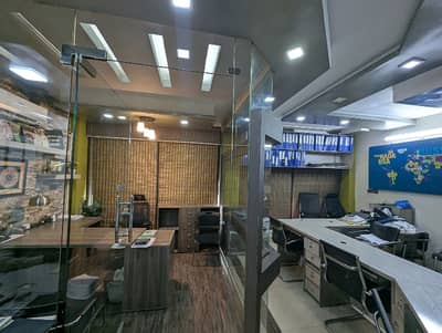Office With Furnished 500 Sq Ft Available For Rent In Joher Town Phase Ii Lahore