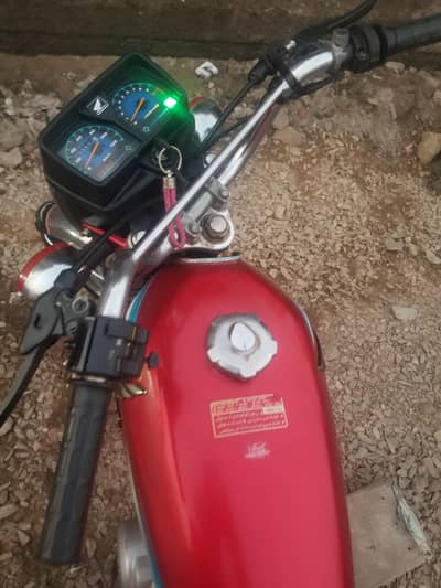 2018 model Honda 125c  for used  red color