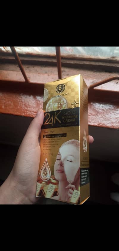 Heaven Dove 24K Gold whitening cream