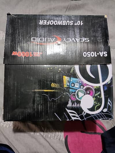 seavey audio subwoofer 1000w Max power brand new untouched