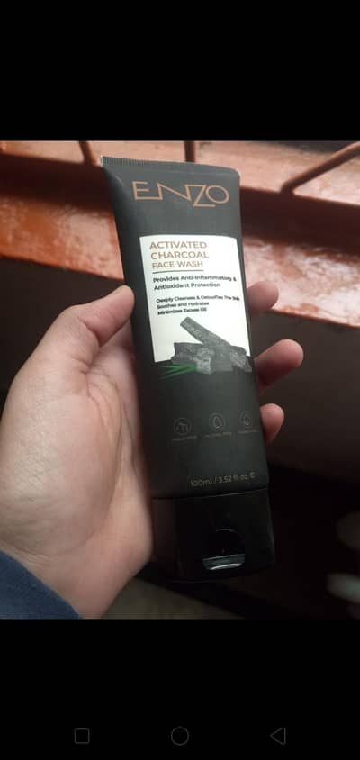 it is charcoal face wash