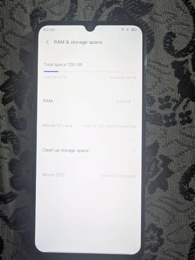 Vivo S1 10/10 condition all okay 4/128 only non visible shade in LCD