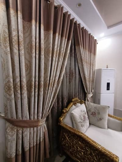 curtains drawing room 2 sets behind and front