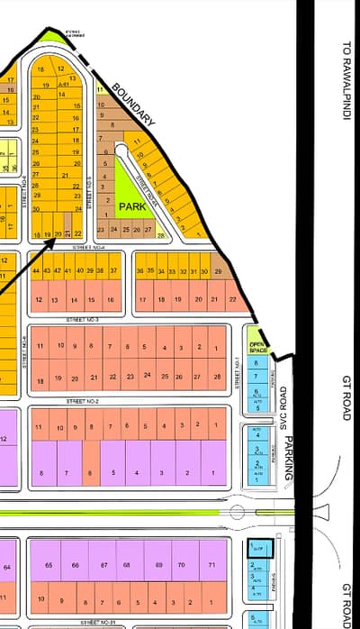 10 Marla Ready For Possession Plot Sector K DHA Phase 3 Islamabad For Sale