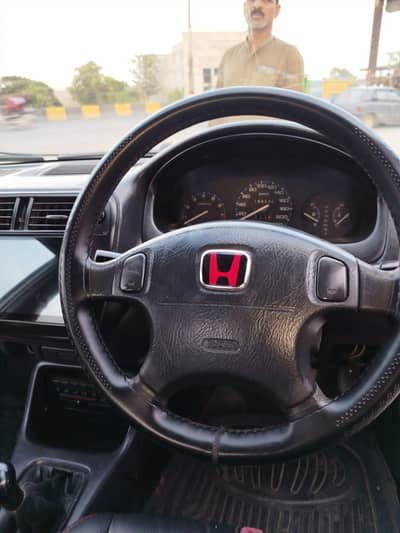 Honda civic 1997 model good condition power stering