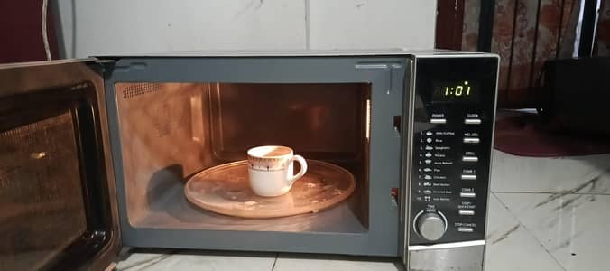 Orient 2 in 1 grill microwave oven jumbo size 45 liter