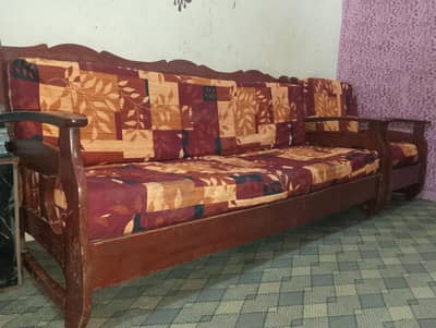 Sheesham wood sofa set