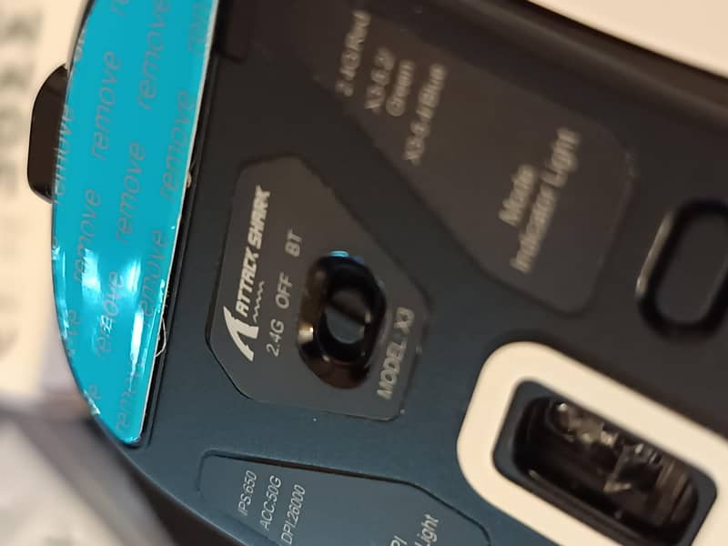 Attackshark x3 wireless gaming mouse 3