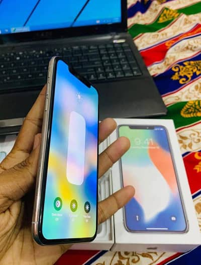 Iphone X 256 GB PTA approved 0309=0097784