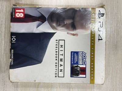 Hitman silver book edition for Ps4 & Ps5